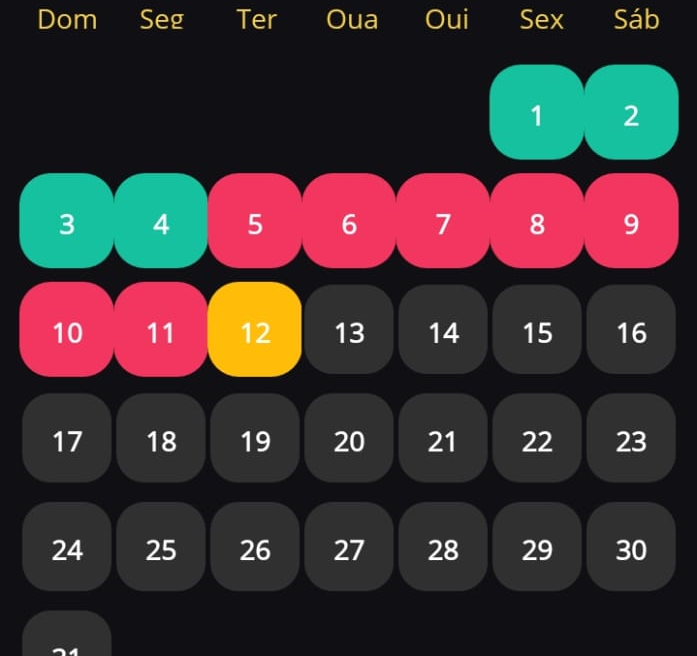 Agendamento de Turmas